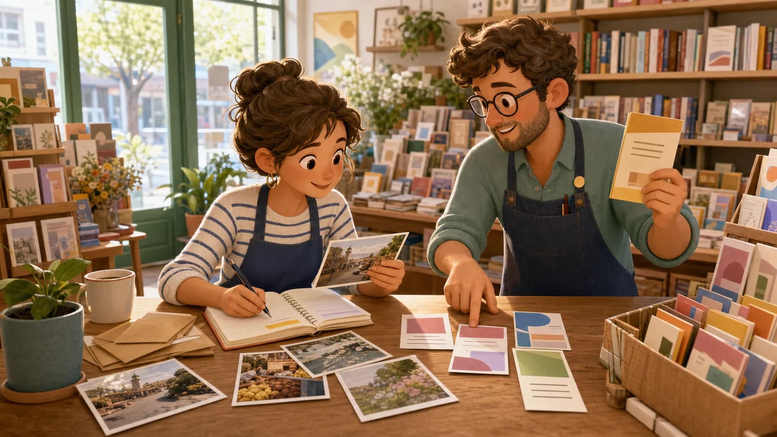 Illustration comics du cas d’usage Partir des vraies nouveautés, pas d'un discours creux